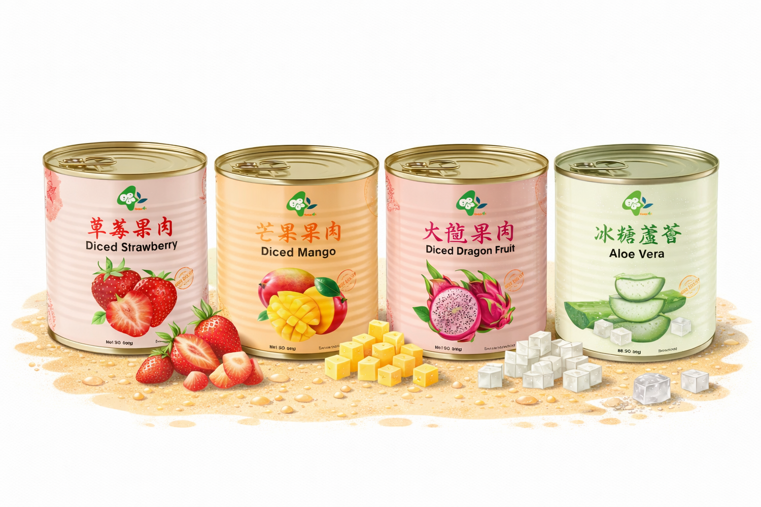 Kockázott gyümölcs (konzerv)